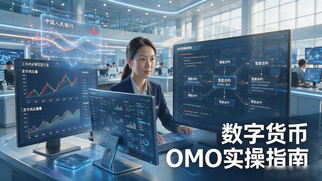 数字货币OMO实操指南：央行如何用数字工具调控货币供应量