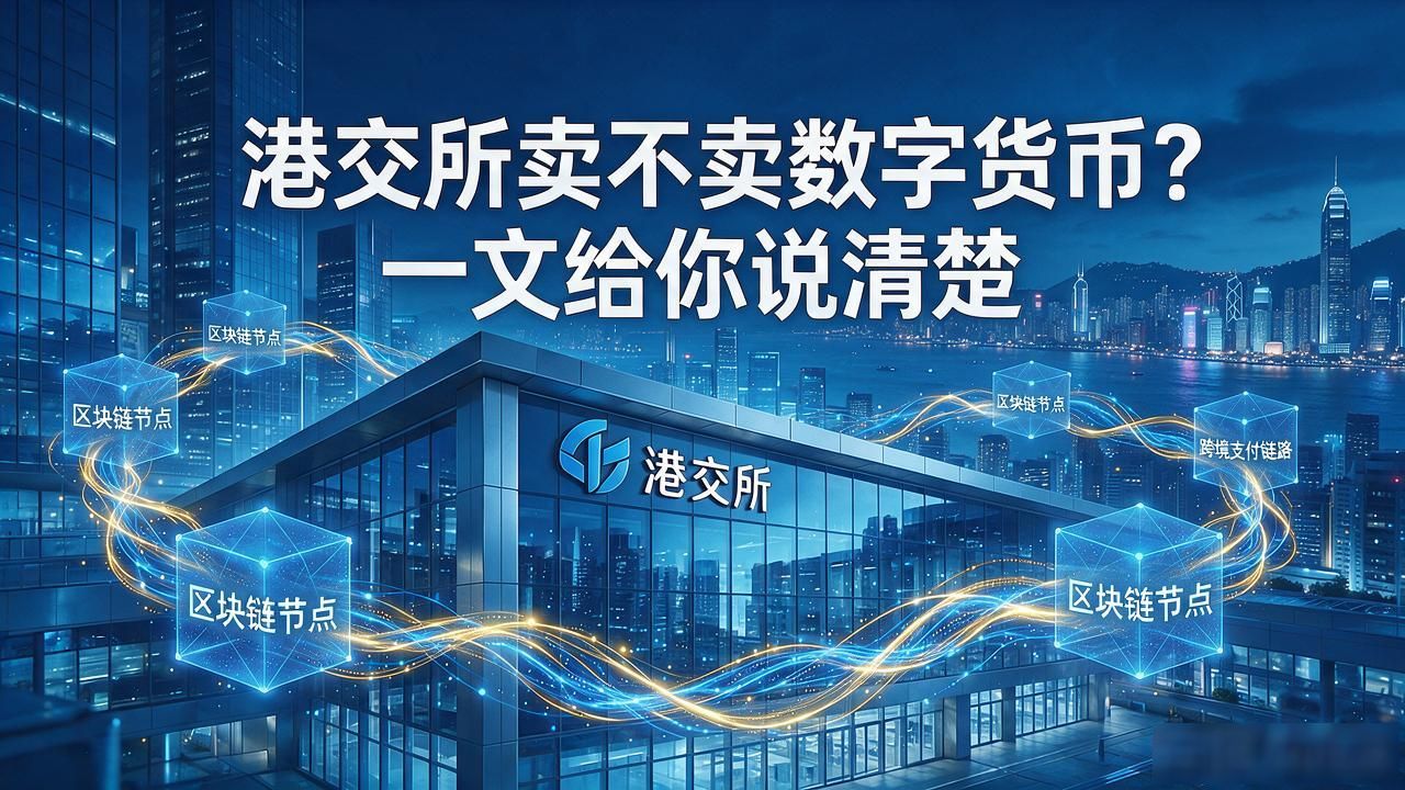 港交所卖不卖数字货币？一文给你说清楚