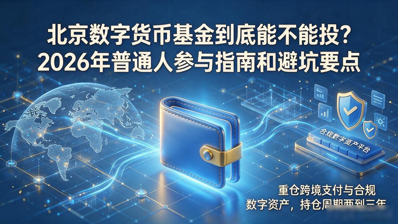 北京数字货币基金到底能不能投？2026年普通人参与指南和避坑要点
