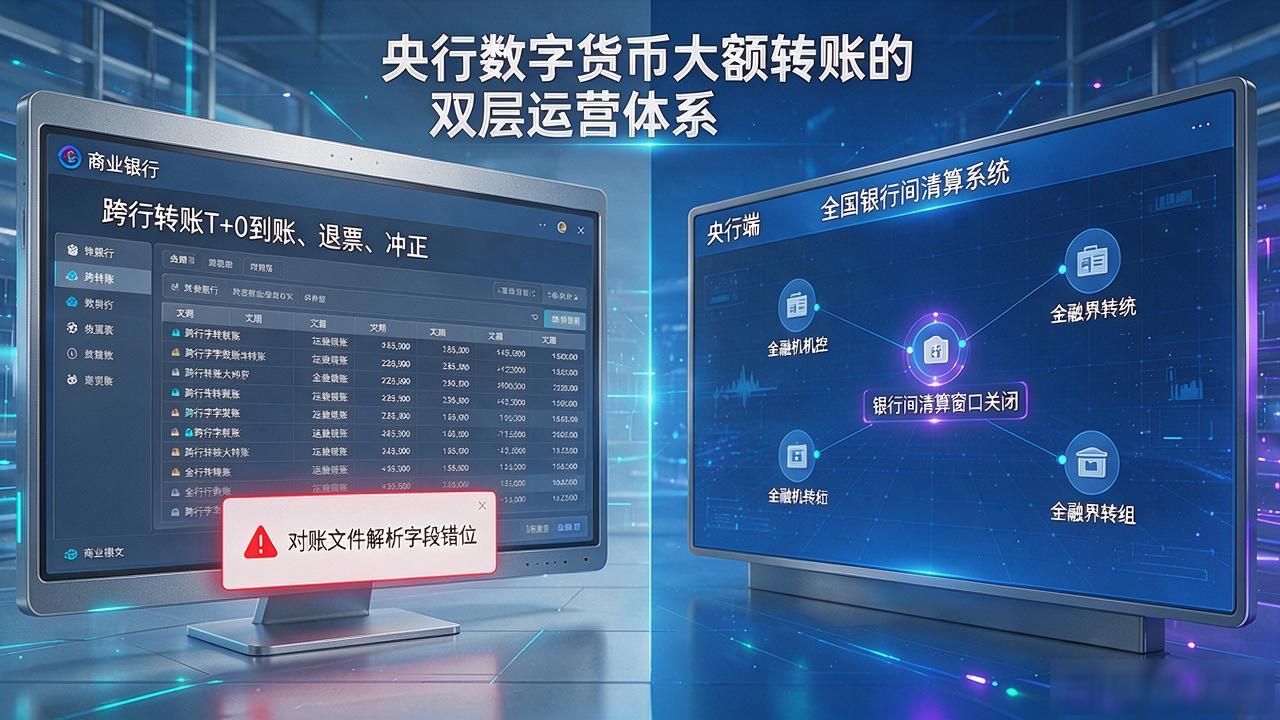 央行数字货币场景测试：小额支付、大额转账、跨境清算怎么落地