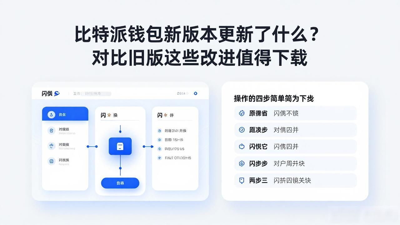 对比不同版本:比特派钱包app最新版本下载带来的改进与更新_比特派钱包旧版本与新版本对比_比特派钱包安全层面升级