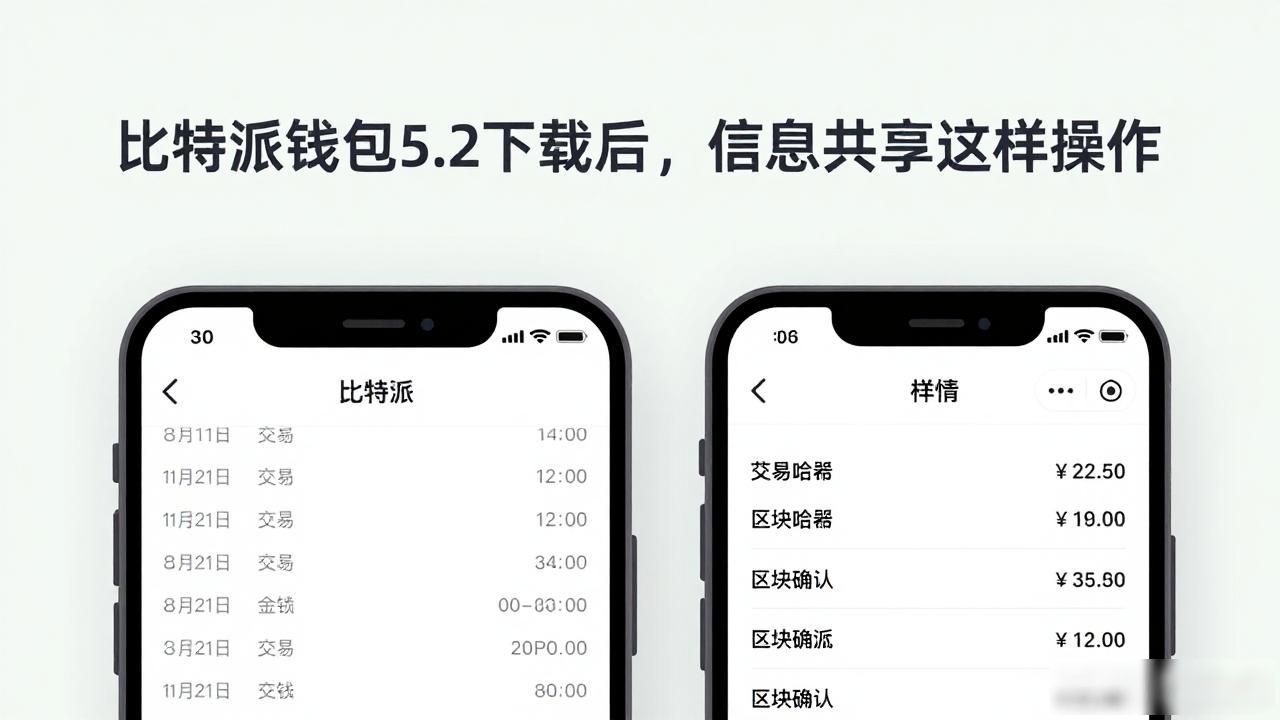 比特派钱包5.2共享交易记录_如何在比特派钱包5.2下载中进行信息共享？_比特派钱包5.2分享收款地址