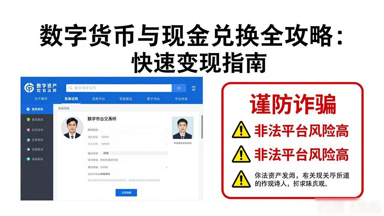 数字货币与现金兑换全攻略：快速变现指南