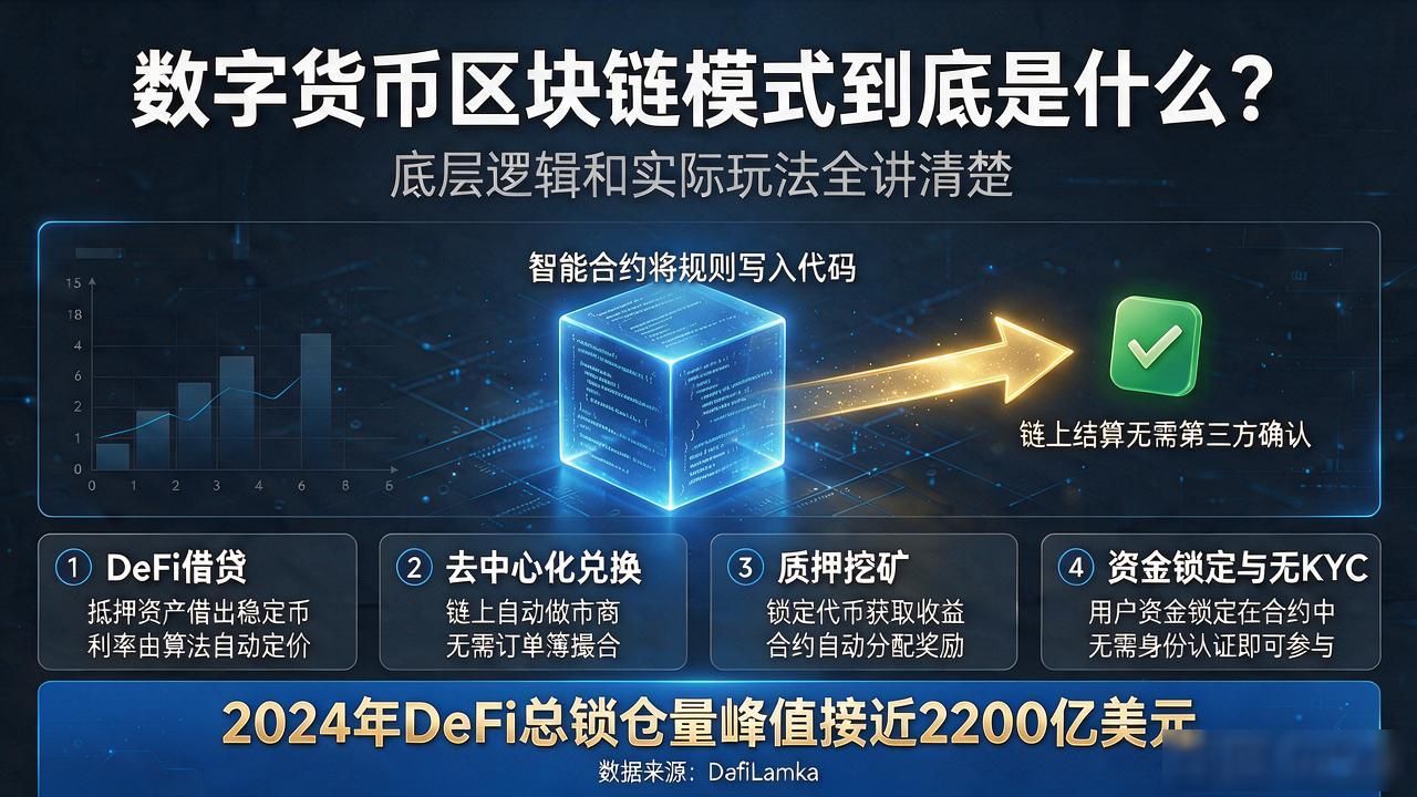 数字货币区块链模式到底是什么？底层逻辑和实际玩法全讲清楚