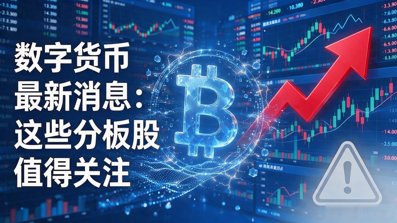 数字货币最新消息：这些分板股值得关注