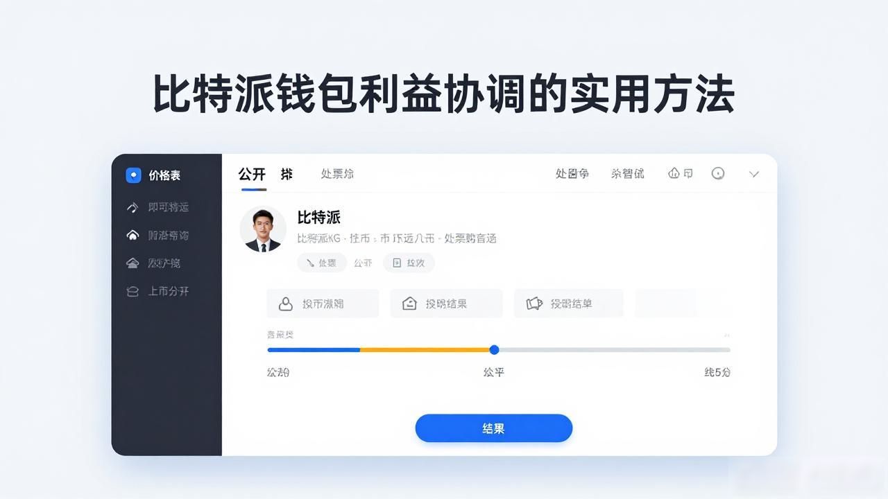 透明手续费规则链上数据_如何在比特派钱包网址中协调各方利益?_比特派钱包协调多方利益